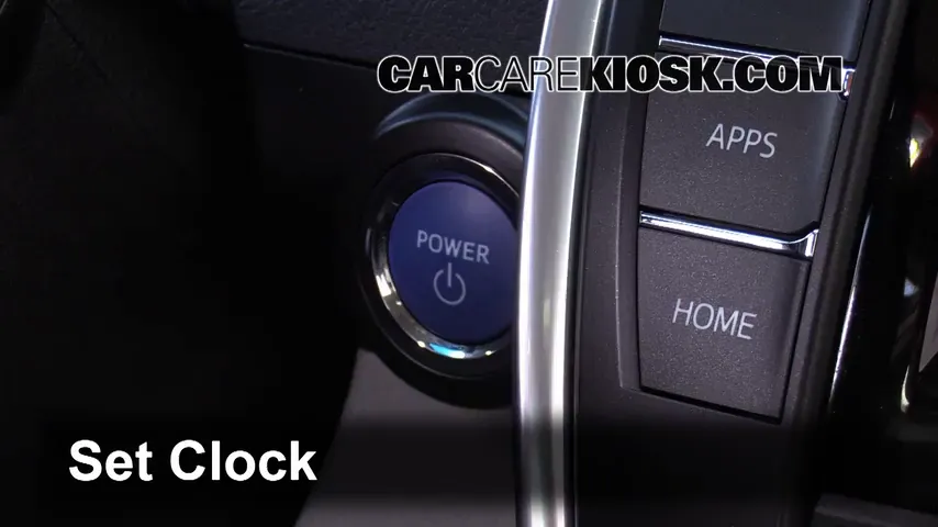 2016 Toyota Camry Hybrid LE 2.5L 4 Cyl. Clock Set Clock